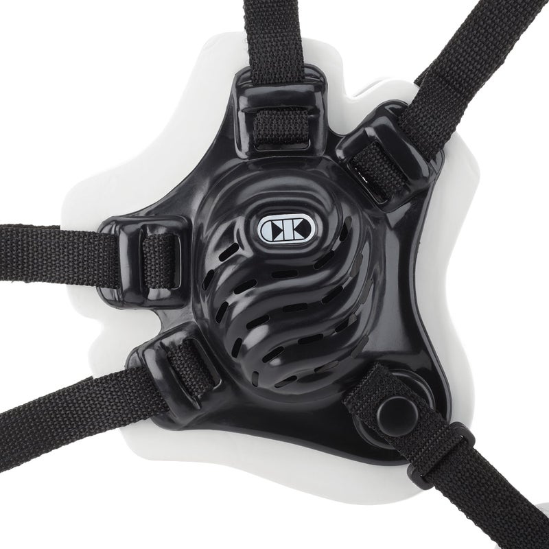 Cliff Keen Tornado Wrestling Headgear (Black/White/Black) - Image 2
